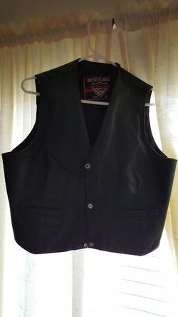 Leather Riding Vest