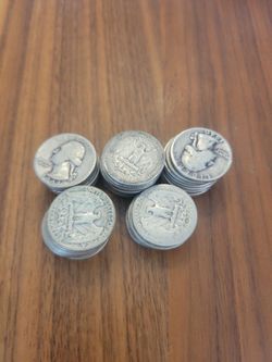 Silver quarters