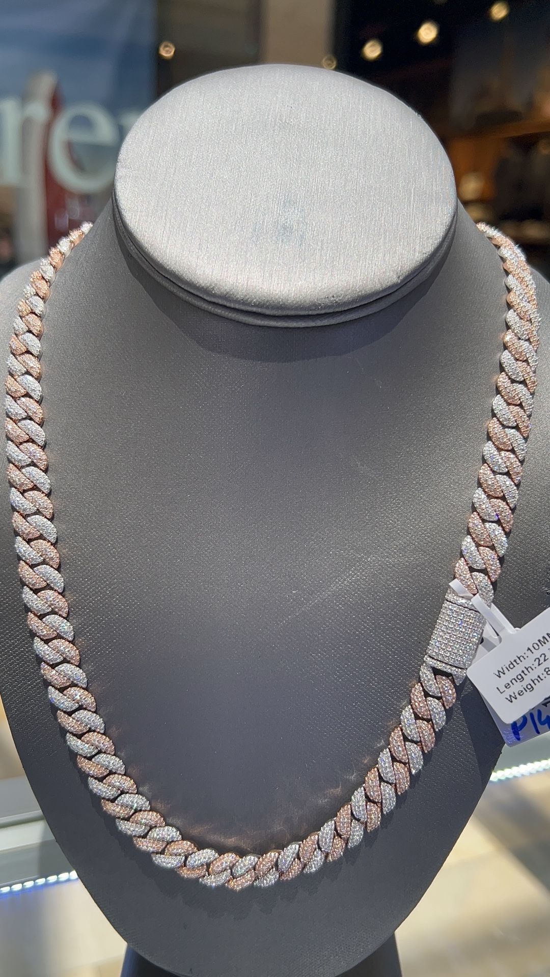 925 Moissanite Silver Chain