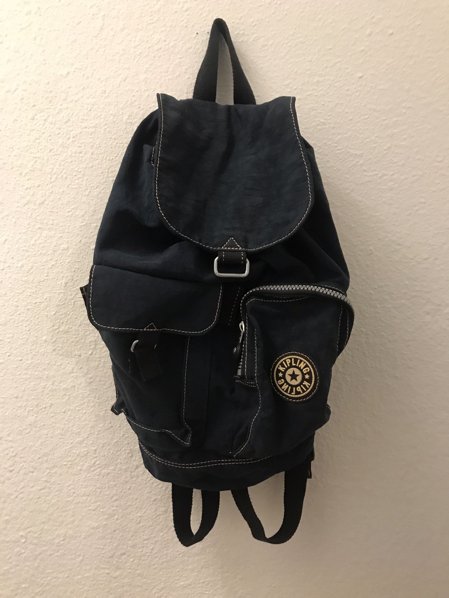 Kipling Backpack and Kipling Monkey Keychain