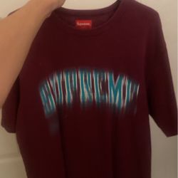 Maroon Supreme T-shirt