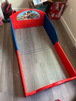 Paw Patrol Toddler Bed no mattress