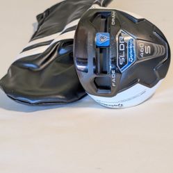 RH MINT TAYLORMADE SLDR 460 ADJUSTABLE DRAW. FADE. DRIVER 11* MATRIX VELOX T 69G.       S. FLEX GRAPHITE SHAFT W/ New Golf Pride Grip Including a New 