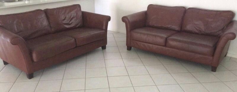 LEATHER SOFA for FREE