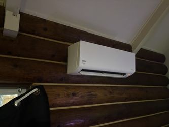 New In Box Never Opened 12k BTU Goodman Mini Split Heat Pump And Indoor Head