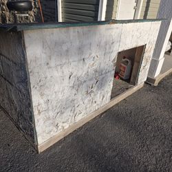 Dog house. 