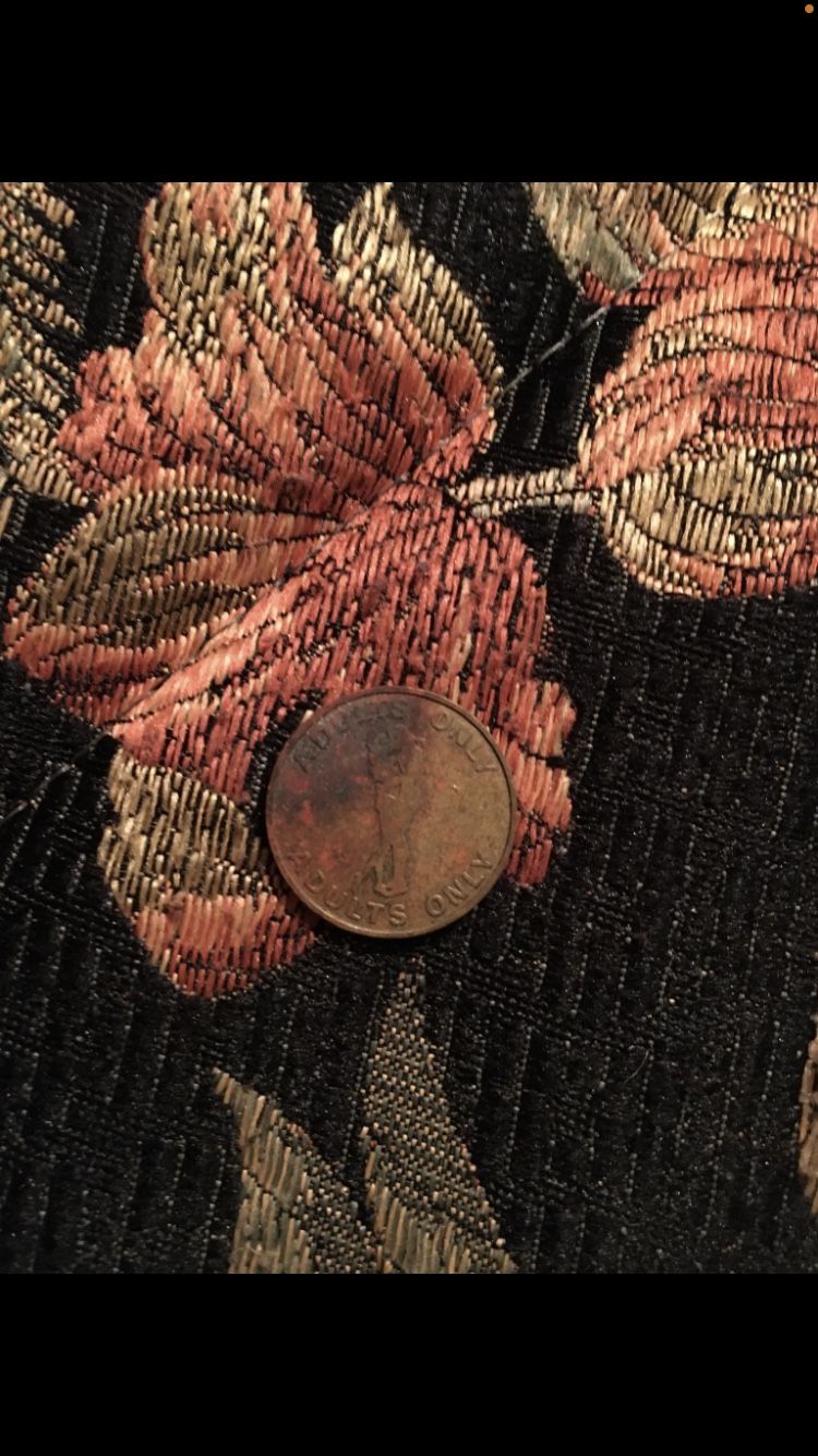 adult only good for peep show coin