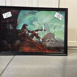 Destiny Poster In New Frame 43”x30” 
