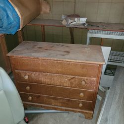 Heavy Duty Wooden Dresser 