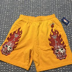 Warren Lotus Miami Heat Championship Sweatshorts