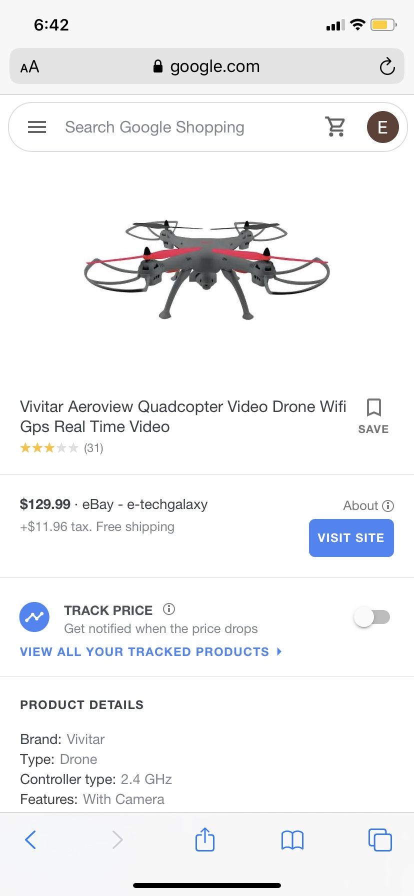 VIVITAR video drone