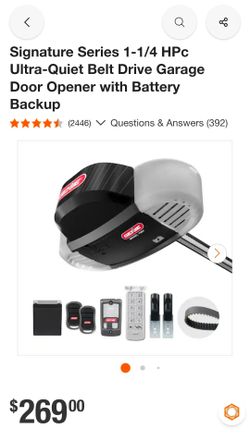Genie garage door opener