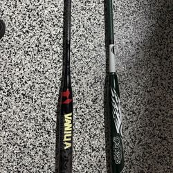 Softball Bats fairly New
