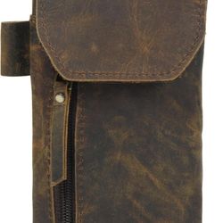 Funda de Cuero  para teléfono Celular