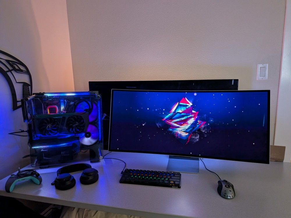 34" OLED Gaming Monitor - Samsung Odyssey G8 Curved Ultra-WQHD
