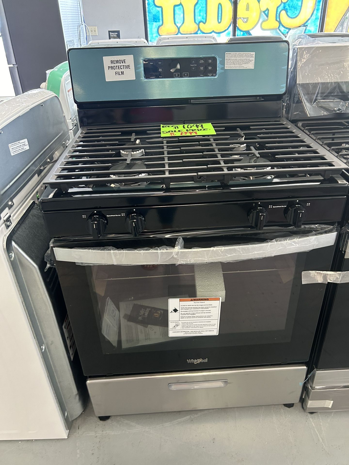 Whirlpool Gas Range