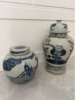 One or two handmade ceraramic pots