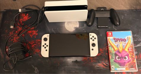 Nintendo Switch OLED White Bundle with Accessories