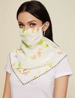 Face mask scarf 3in1