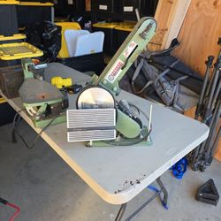 Central Machinery table top belt sander