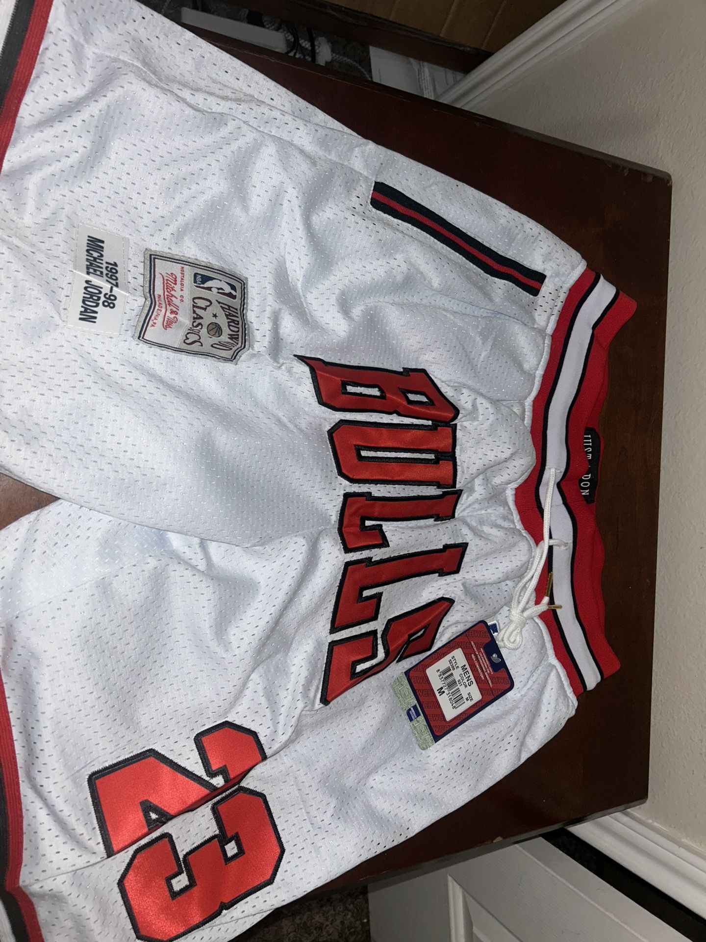 Michael Jordan Mitchell and ness jersey shorts size m