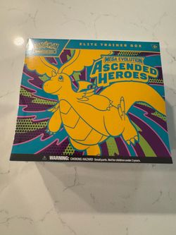 Pokémon Mega Evolution Ascended Heroes Elite Trainer Box