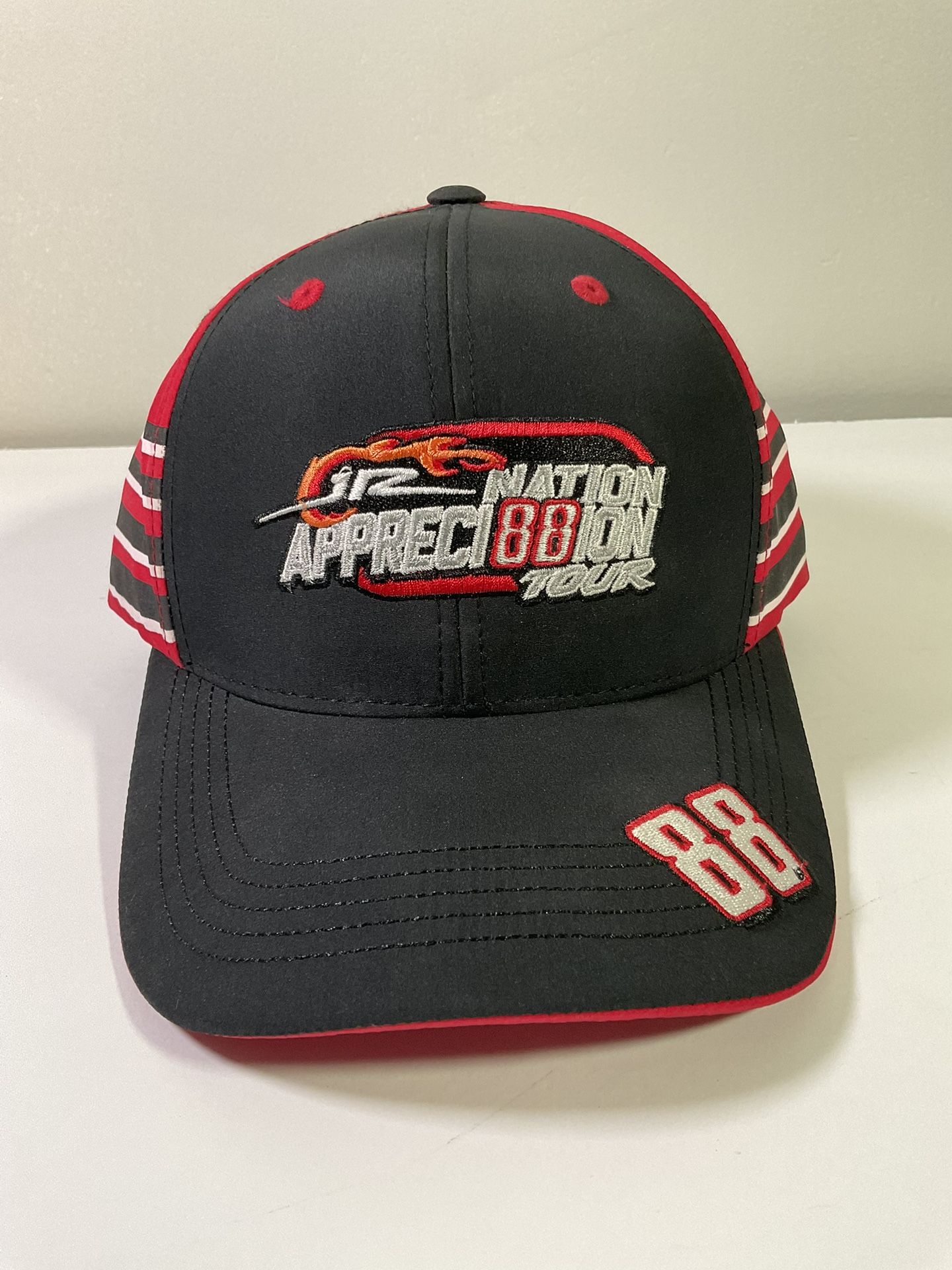 JR Nation Appreciation Tour Strapback Hat Hendrick Motorsports Dale Earnhardt Jr Please see photos, still has cardboard hat stay inside