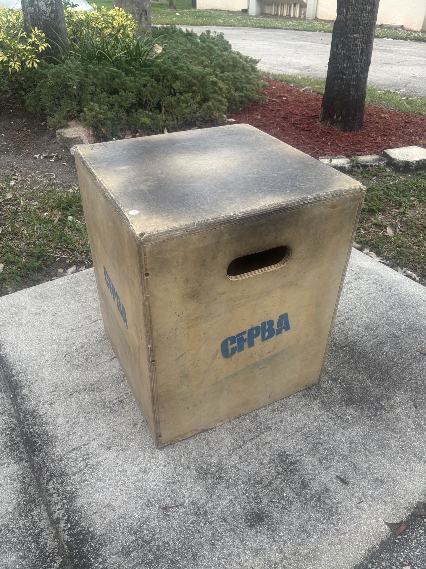 CrossFit box 24 inches