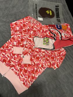 Pink Camo Bape Jacket