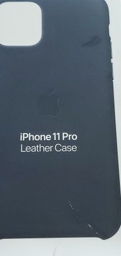 IPhone 11 Pro Leather Case (Midnight Blue) NIB