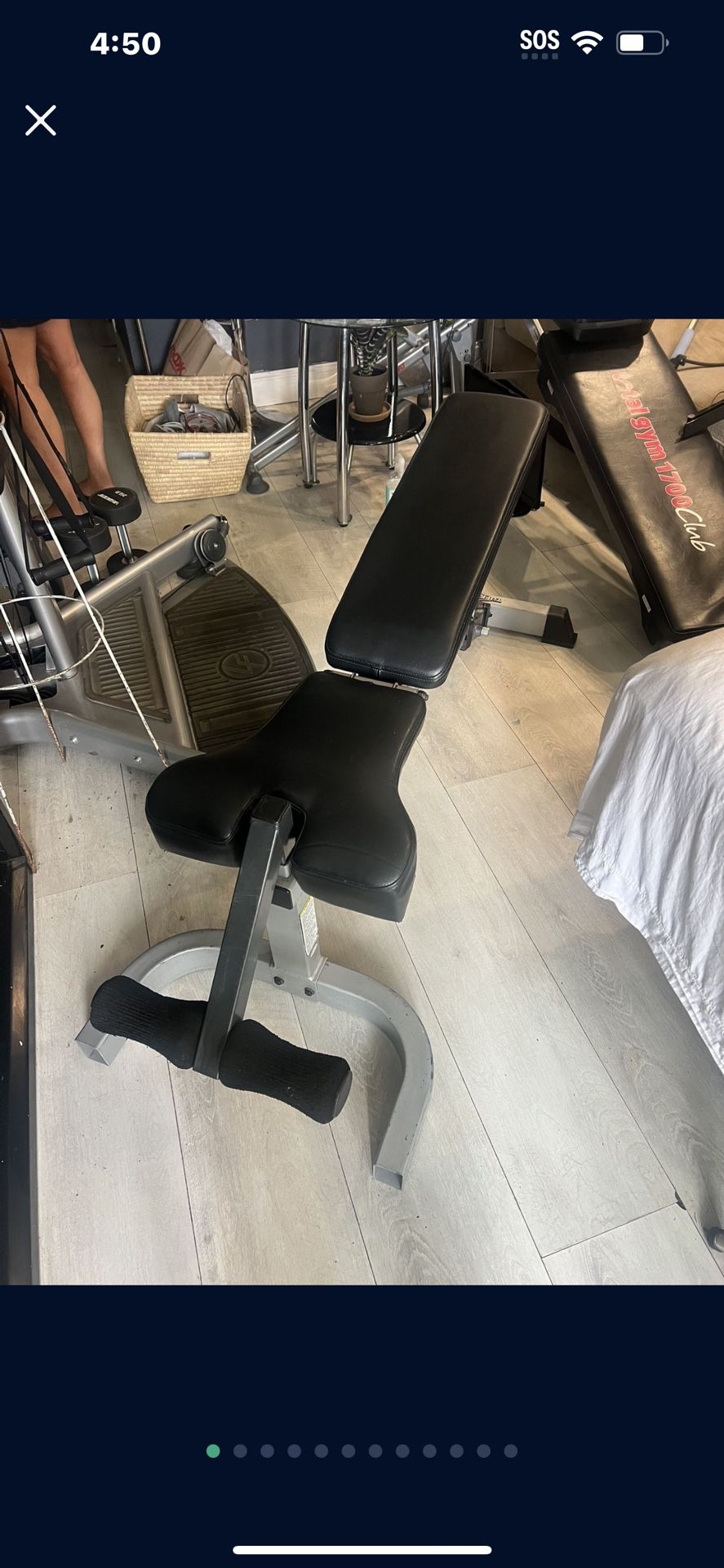Tuff Stuff Gym Workout Bench.