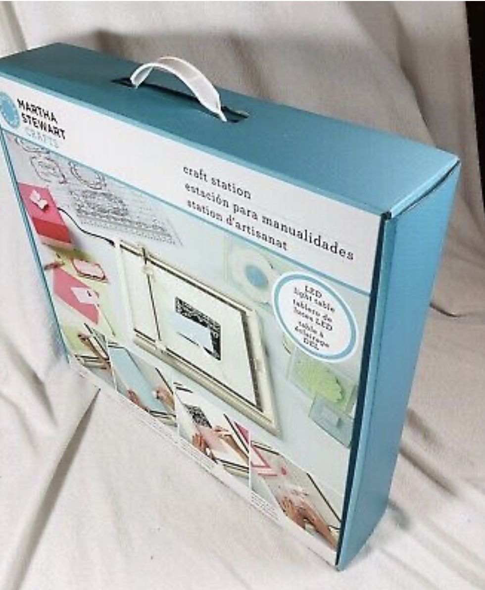 Martha Stewart Crafts, LED Light Table & Craft Station, Brand New in Box