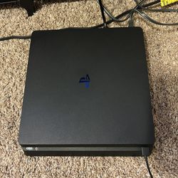 PS4 Slim + Controller + Game (Like New)