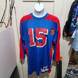 Blue & Red '15' Hockey Jersey Size 54 