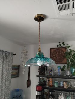 Light Pendant Teal