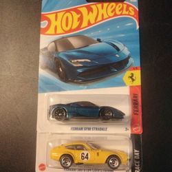 Hot Wheels Ferrari 365 GTB4/ SF90 Stradale