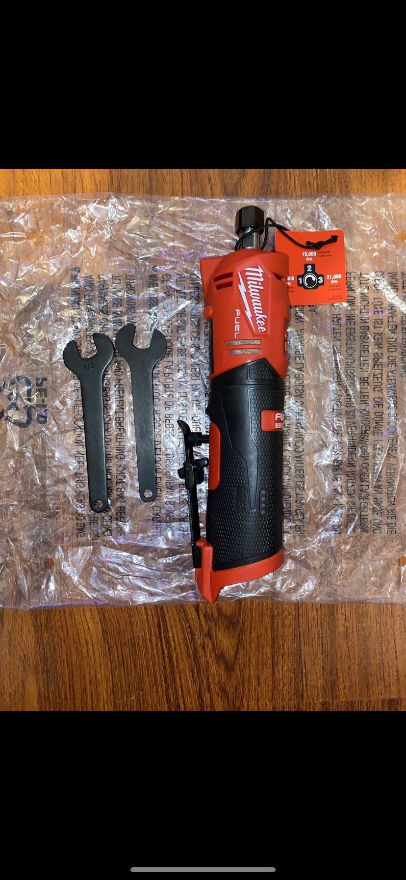 Milwaukee Fuel Brushless 2” Straight Die Grinder (2486-20)