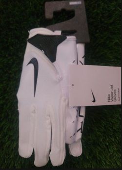 Brand New Nike Vapor Jet
White Black Football Gloves Youth Sizes Small, Medium, Large