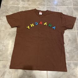 Supreme Jamie Reid Anarchy Tee (SS21) Size Medium M Brown