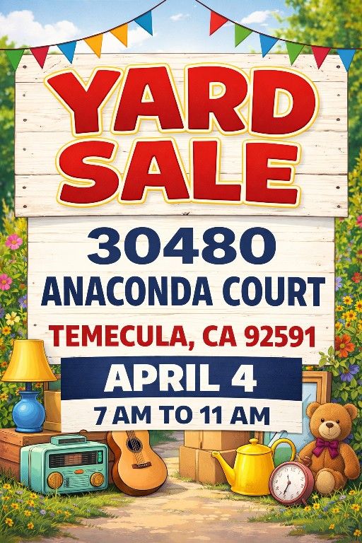 Yard sale