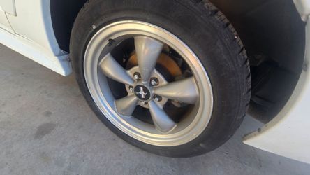 Bullet anthracite wheels