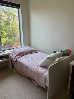 2 twin bed IKEA + 2 mattress