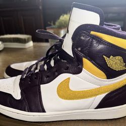 Air Jordan 1 Strap High Grand Purple Size 12