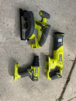 Ryobi ONE+ 18V 3-Tool Set with Charger – Brand New