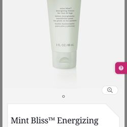Mary Kay Mint Bliss Energizing Lotion For Feet And Legs