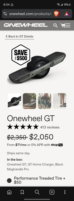 Onewheel GT Low Miles