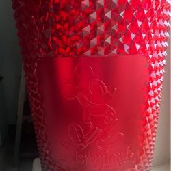 Starbucks Disneyland Park 2022 Red/Green Tumbler 