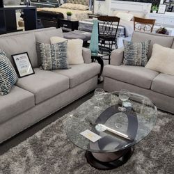 SALE!!!! Sofa & Loveseat, Made In The USA, Custom Made