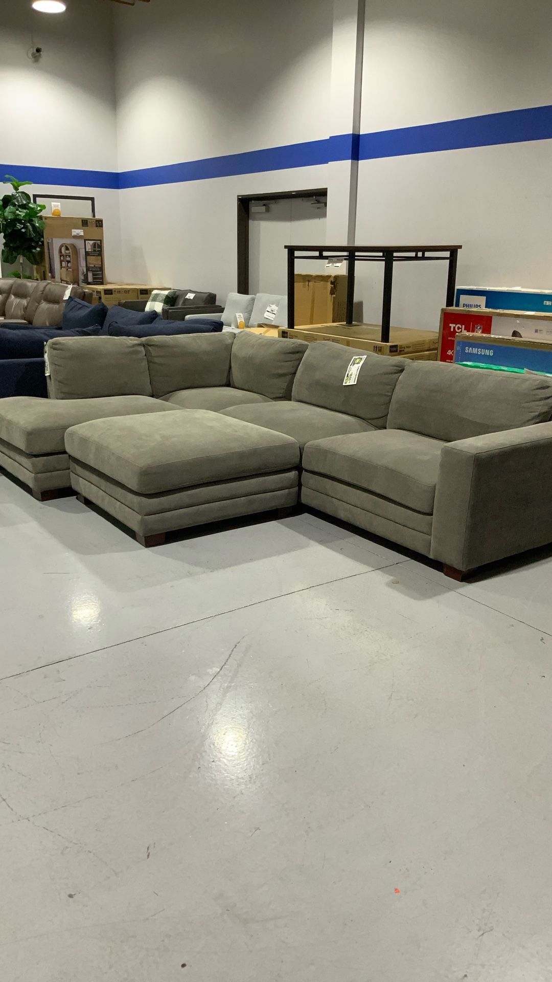 3 Pc Sectional Penelope Fabric