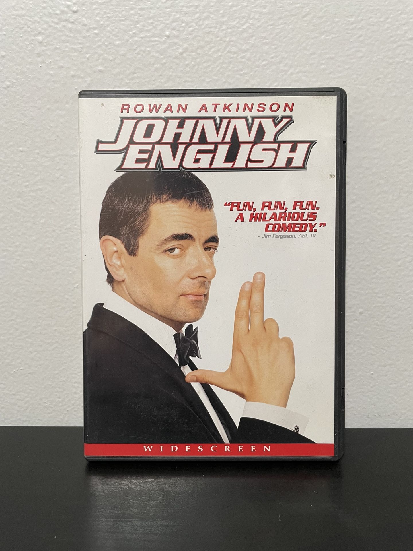 Johnny English DVD Movie Rowan Atkinson Widescreen Comedy John Malkovich 2004